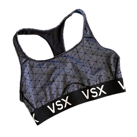 {VICTORIA'S SECRET} VSX Logo Low Impact Pullover Sports Bra - Picture 2 of 4